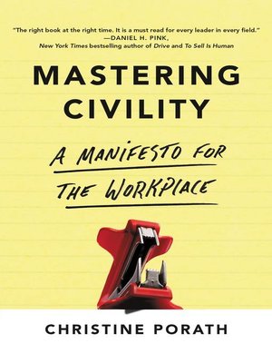 cover image of Mastering Civility